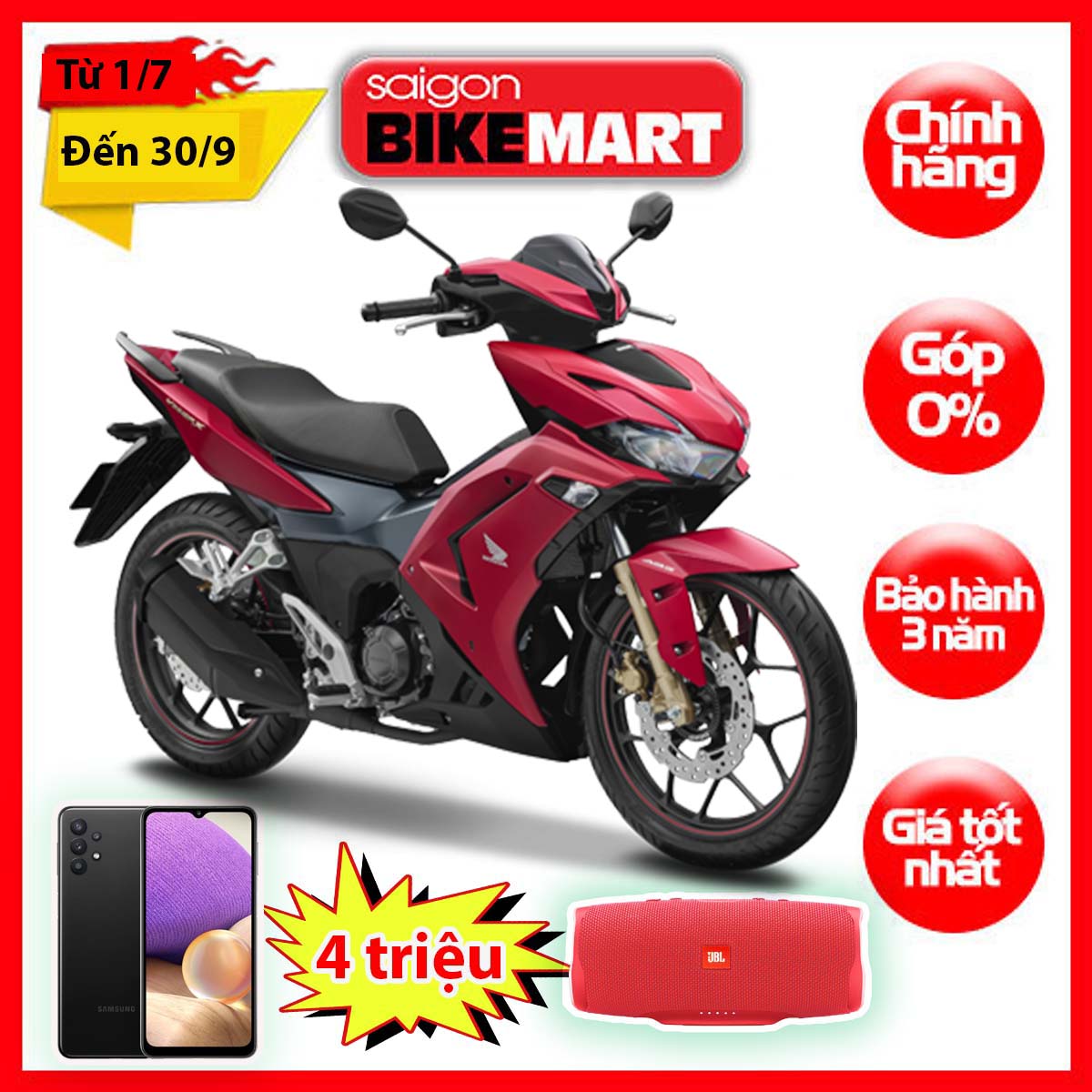 Xe Máy Honda Winner X 2022- Phiên Bản Đặt Biệt