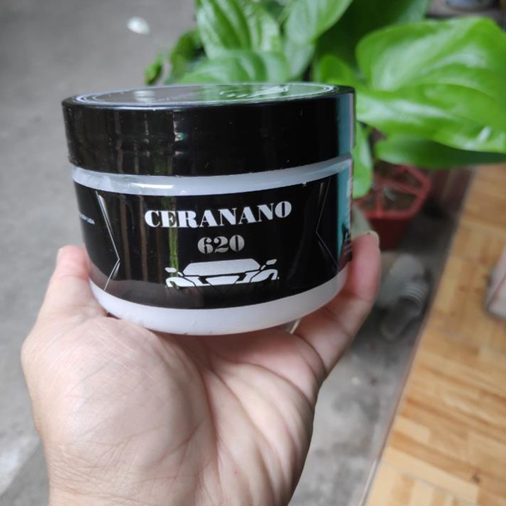 [Tặng Kèm Khăn Lau] Sáp Đánh Bóng Xe Máy, Ô Tô CERANANO 300g Phủ Ceramic Wax Làm Đẹp Bóng Xe - Đánh Sạch Vết Xước Xe