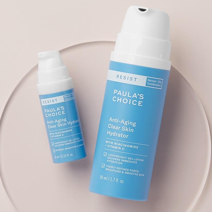 Kem Dưỡng Ẩm Làm Sáng Da Cho Da Dầu Lão Hóa Resist Resit Anti-Aging Clear Skin Hydrator 50ml
