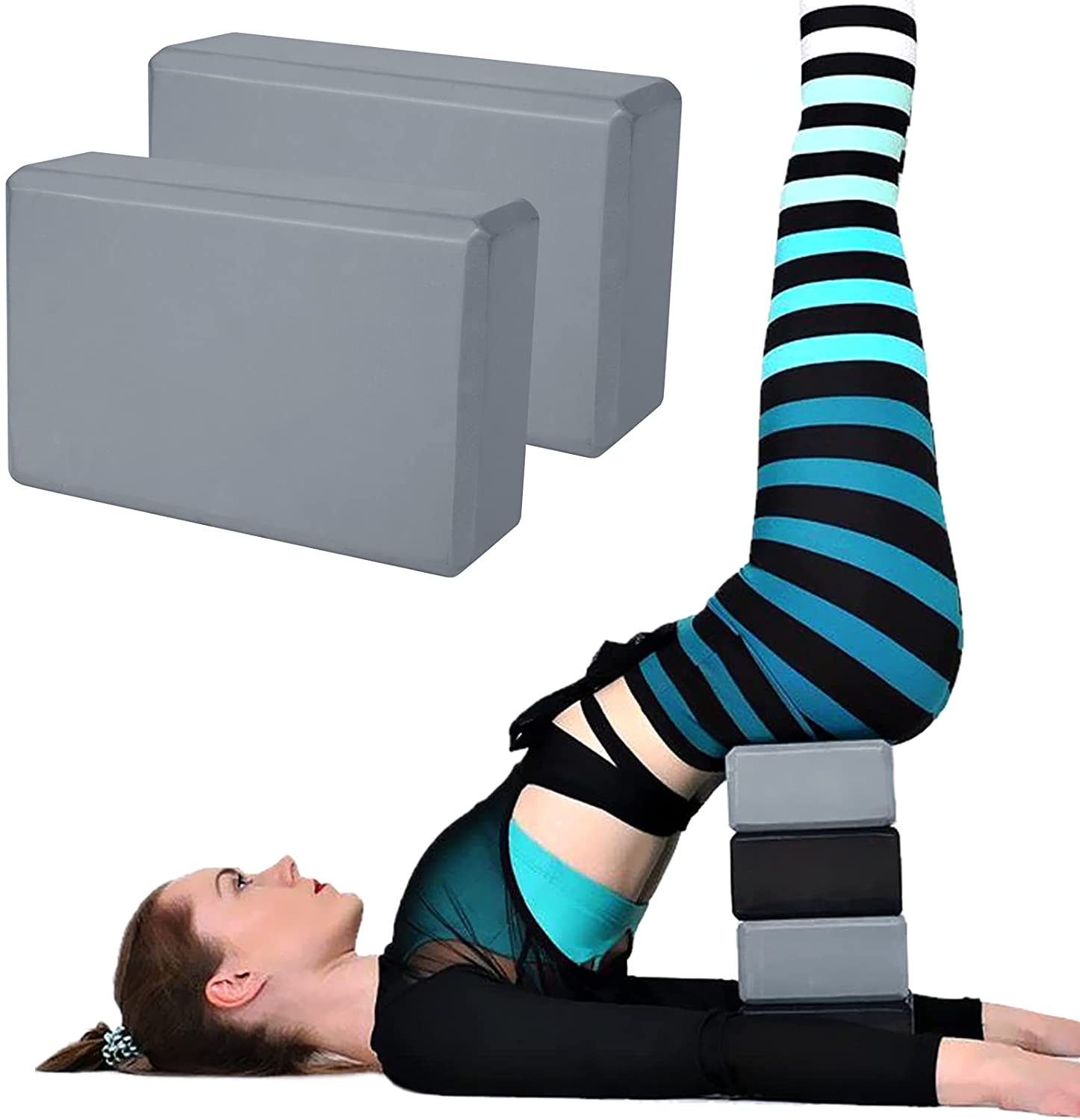 Gối Gạch Tập Yoga Chọn Màu Chất Liệu EVA Mật Độ Cao Nặng 185 Gram Chính Hãng Dododios – Gối Tập Yoga Tập Gym Tập Thể Thao Cao Cấp