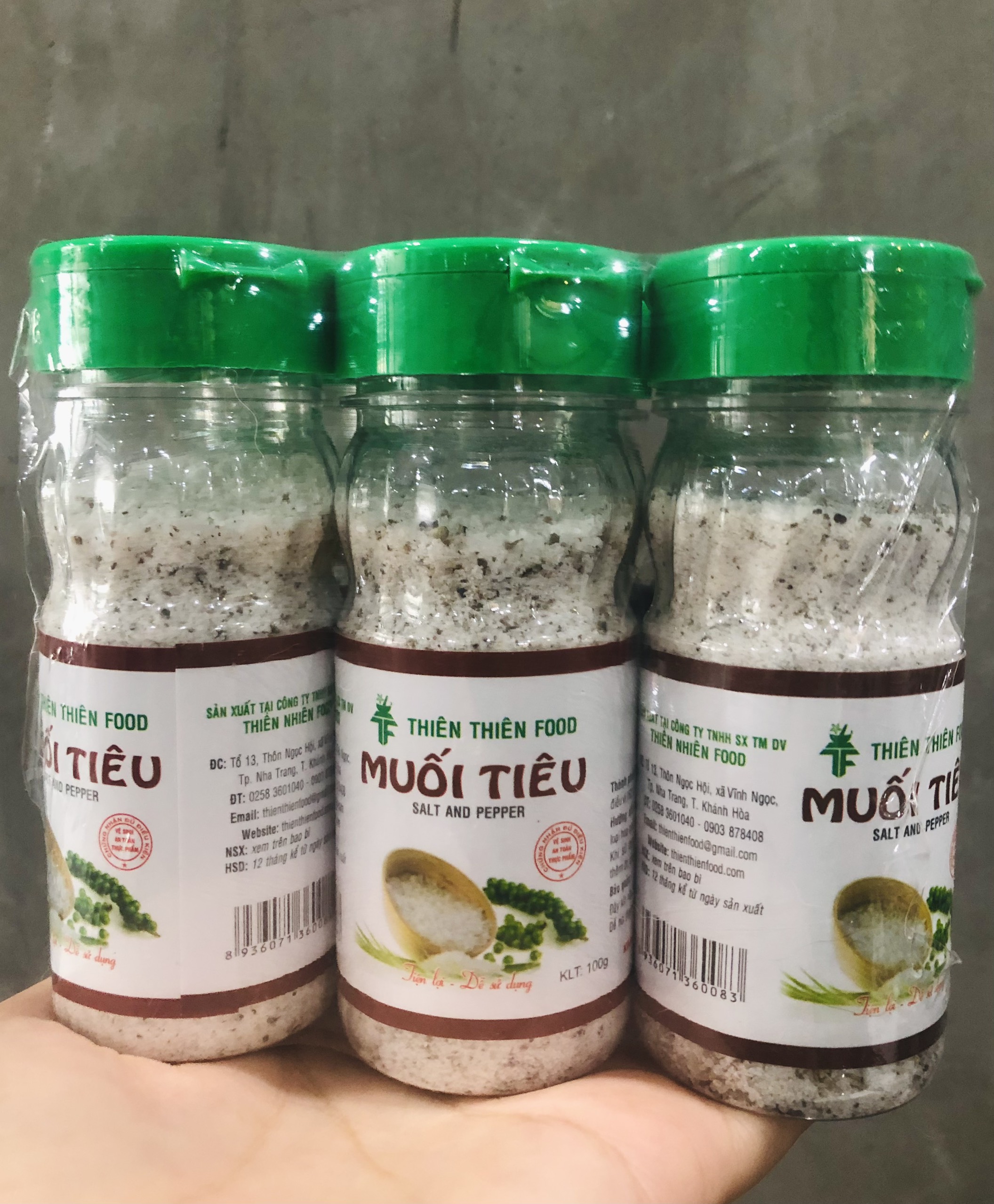 Muối Tiêu Thiên Thiên Food 100 g dùng chấm kèm hải sản, thịt nướng, trái cây