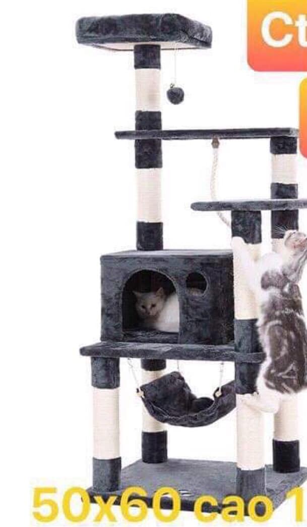 Nhà cây Cat Tree cào móng cho mèo