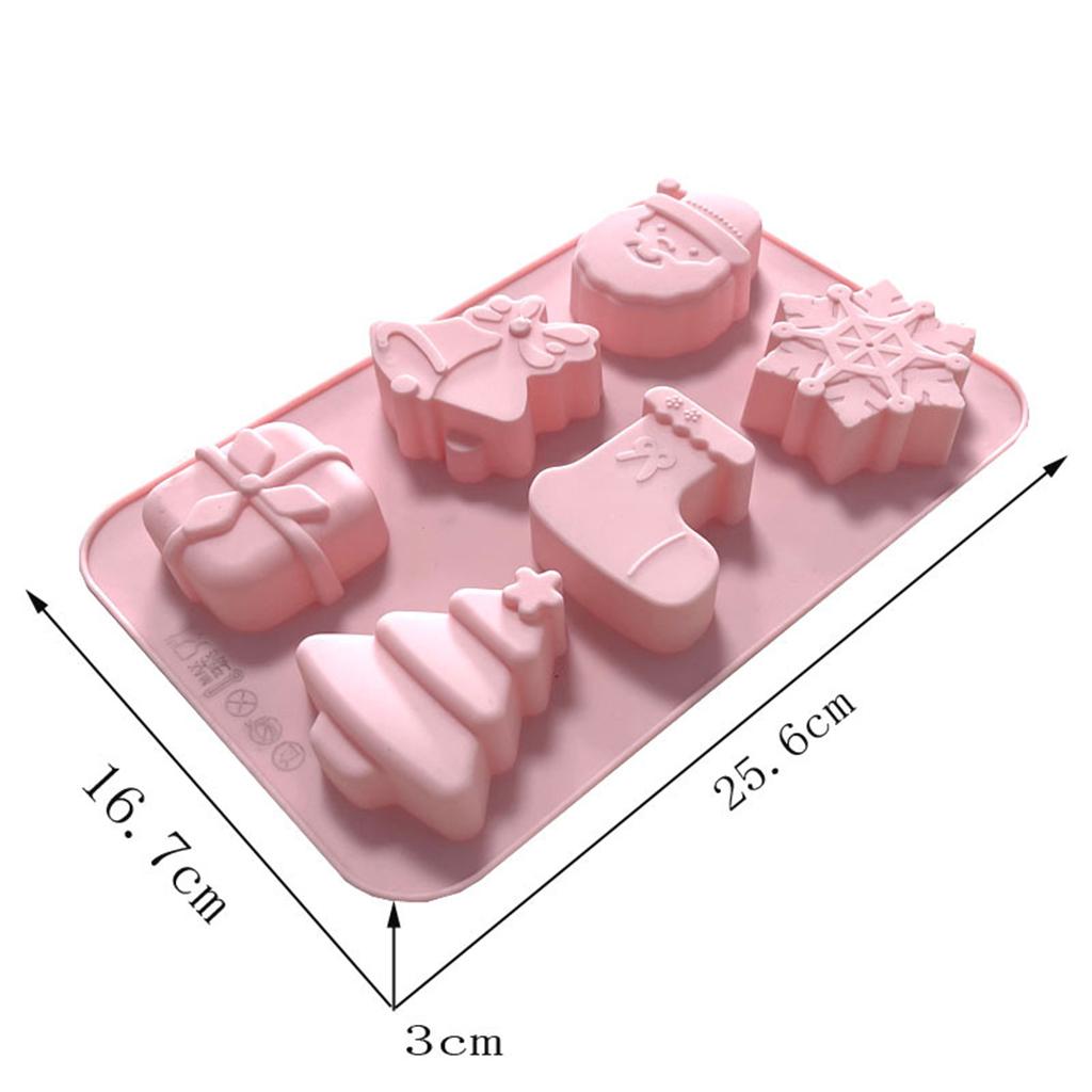 Christmas Cake Baking Molds Chocolate Mould DIY Decoration Tools