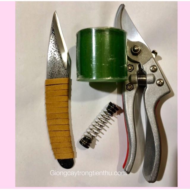 COMBO-3 DỤNG CỤ CHUYÊN DÙNG GHÉP CÂY GIỐNG