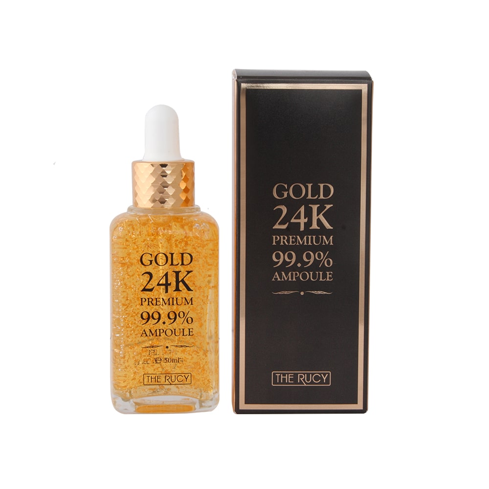 Serum tinh chất vàng 24k The Rucy Premium 99% Ampoule - Hàng chính hãng