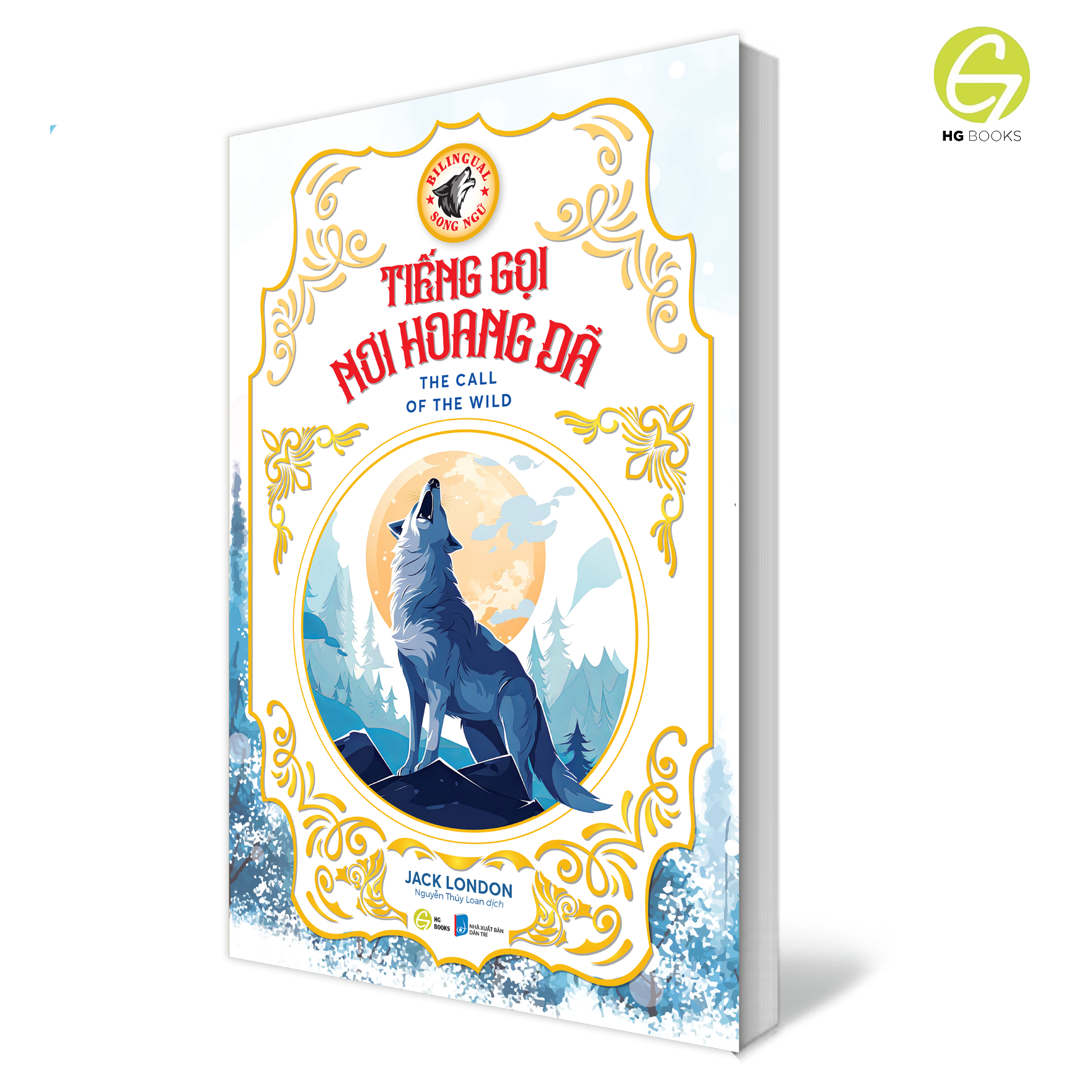 Tiếng gọi nơi hoang dã - Sách song ngữ kinh điển, có note từ vựng tặng kèm file nghe - HG Books