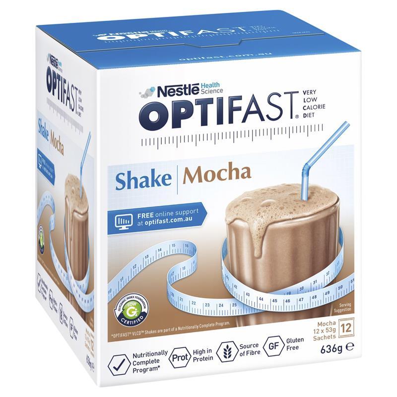 Optifast VLCD Shake Mocha 12 x 53g