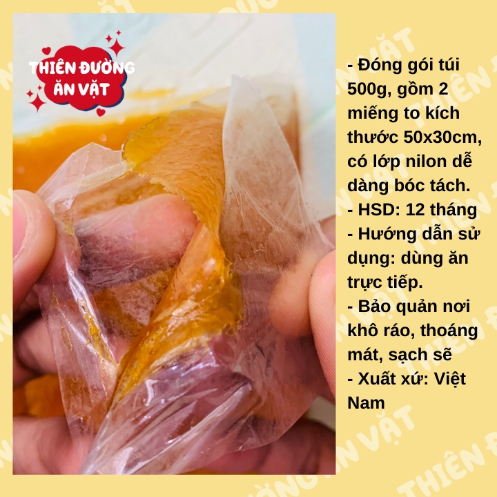 Bánh tráng xoài Nha trang 1kg - Thơm ngon dẻo