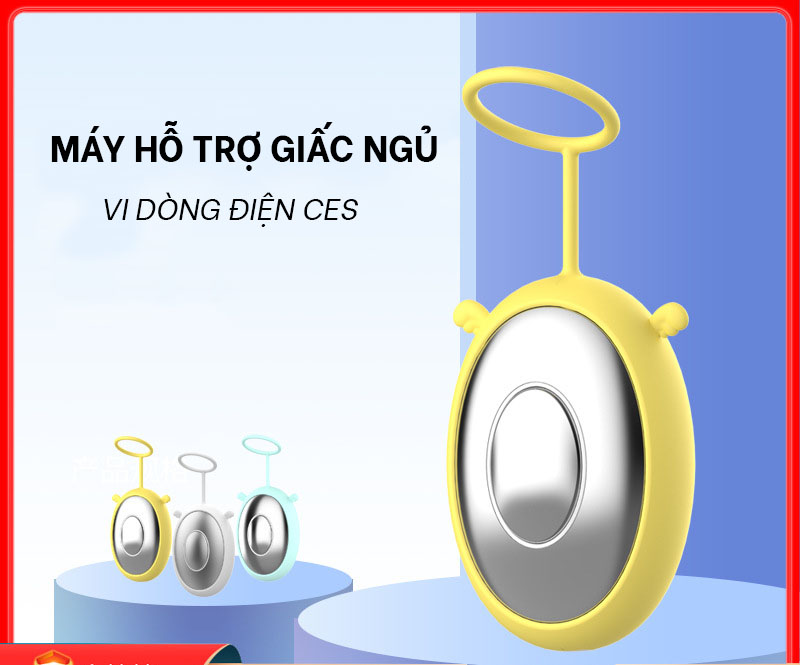 Thiết Bị Hỗ Trợ Giấc NgủThông Minh, Sử Dụng Xung Điện CES Giúp Cải Thiện Nhanh Chóng Chứng Mất Trầm Trọng- 2 Chế Độ Tiện Dụng