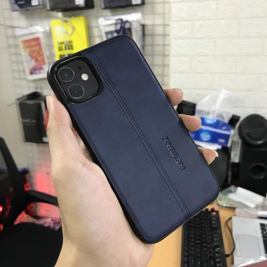 Ốp lưng da REMAX dành cho iPhone 11 Pro Max, 11 Pro, 11,Xs Max, X,Xs cực chất ,lịch lãm, quý phái- Hàng nhập khẩu