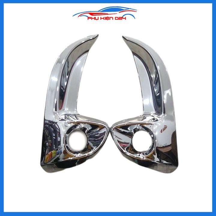 Ốp viền đèn gầm trước Yaris 2021-2022 mạ Crom chống trầy trang trí làm đẹp xe
