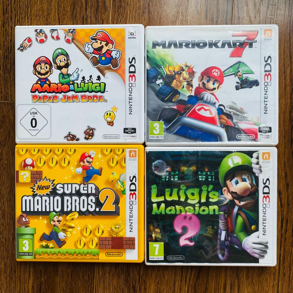 Tổng hợp Game Mario 3DS - Game giải trí 3DS