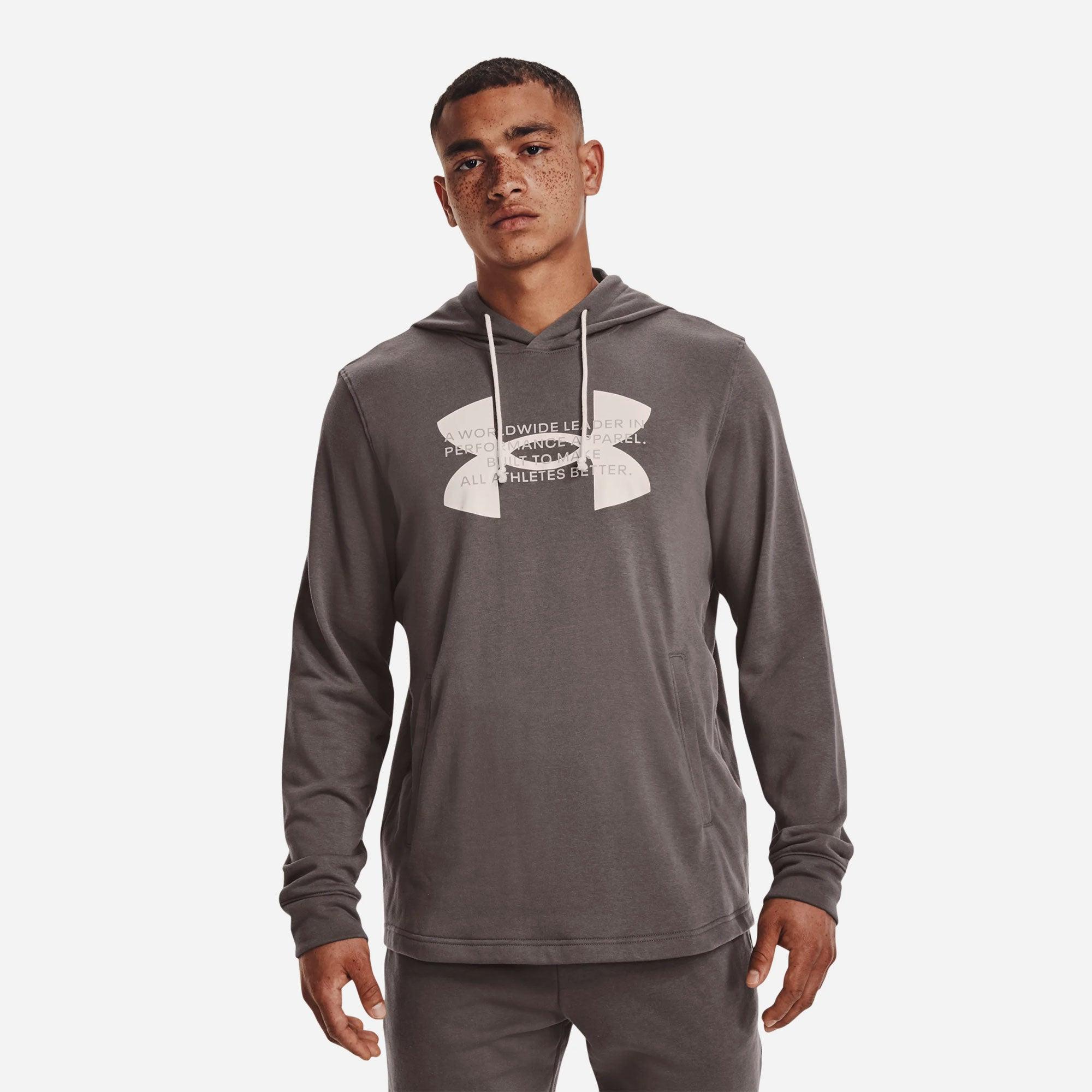 Áo hoodie thể thao nam Under Armour Rival Terry - 1373382-176