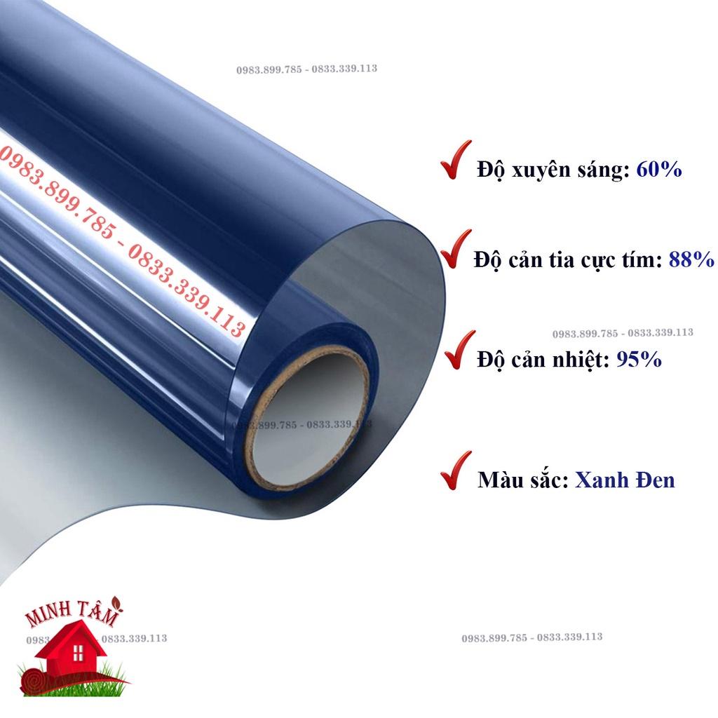 Phim dán kính cách nhiệt, giấy dán kính phản quang khổ 1 mét