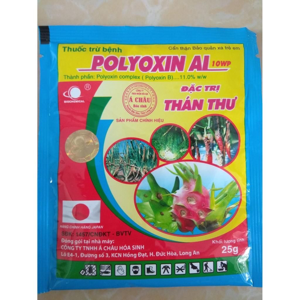 Sản phẩm trừ thán thư POLYOXIN AL 10WP - gói 25 gram