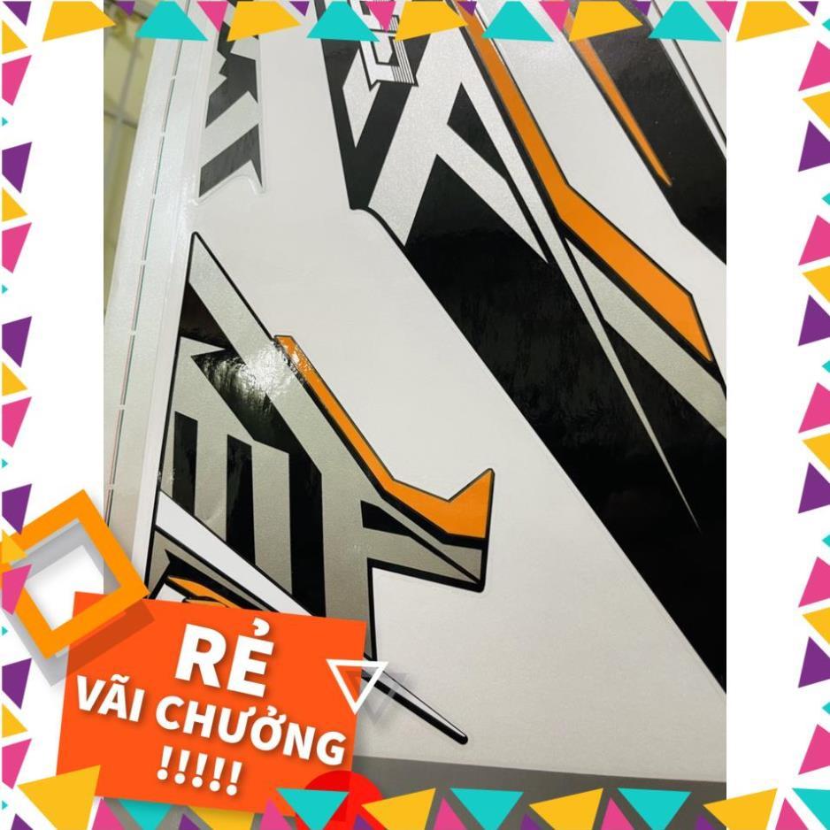 Tem Rời Exciter 2009 Mẫu Crypton Cam Bạc