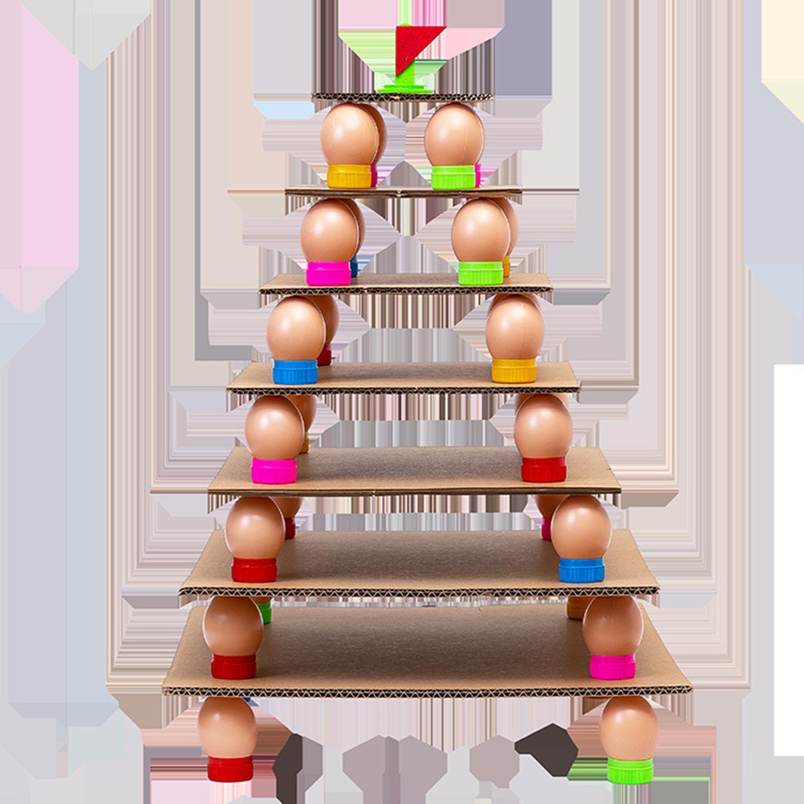 Jigsaw Puzzle Cardboards Size Learning Toys Balance Stacking Toys for Toddlers Birthday Gifts