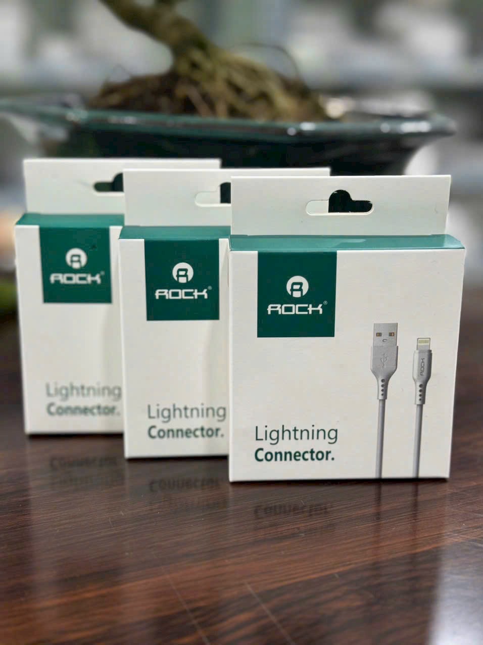 Cáp Sạc Nhanh Rock IP - USB Dành cho điện thoại Iphone Hàng Nhập Khẩu