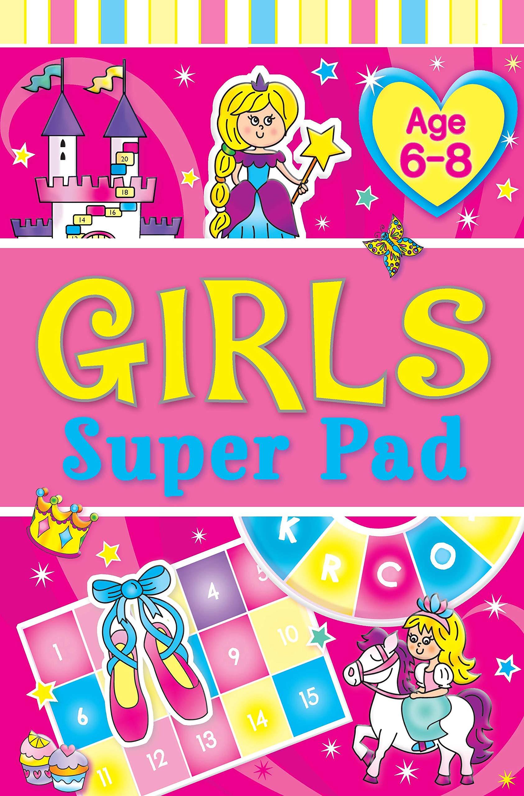 GIRLS ACTIVITY PAD - Sách Trò Chơi Dành Cho Bé Gái