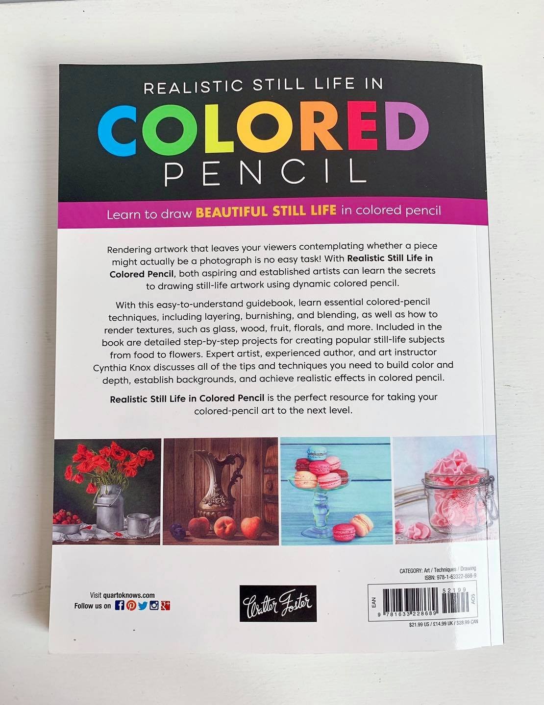 Realistic Still Life in Colored Pencil