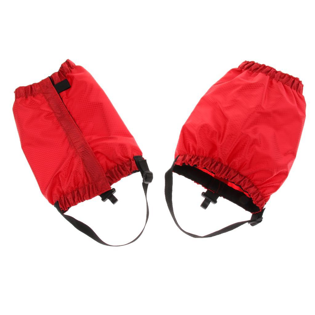 3 Pairs Waterproof Walking Low Gaiters Snow Boots Leggings