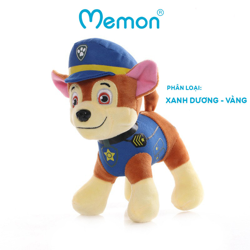 Gấu Bông Chó Cứu Hộ Cao Cấp - Hàng Chính Hãng Memon - Đồ Chơi Thú Nhồi Bông Chó Cứu Hộ, Bông Gòn PP 3D Tinh Khiết, Đàn Hồi Đa Chiều, Bền Đẹp, Mềm Mịn, An Toàn Cho Người Sử Dụng
