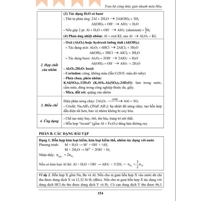 Sách-Sổ tay giải nhanh môn Hóa