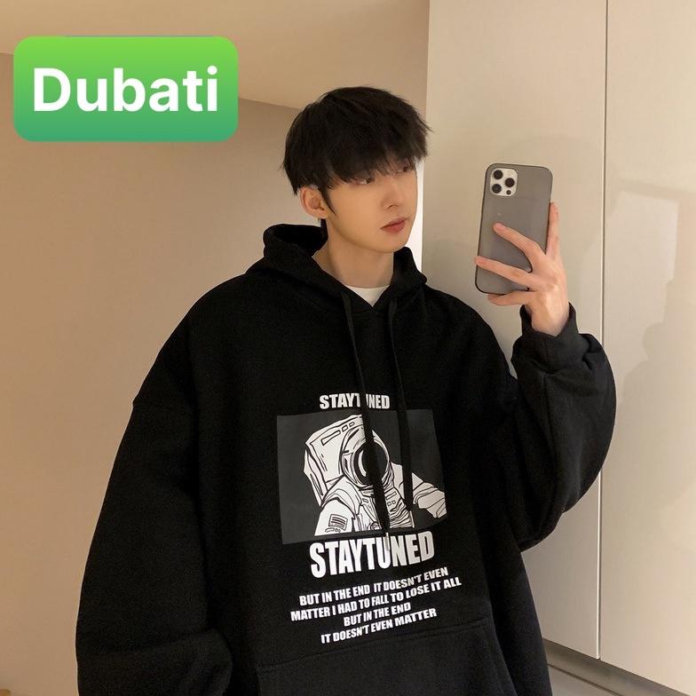ÁO KHOÁC HOODIE NAM NỮ UNISEX CHẤT NỈ DÀY MỊN HỌA TIẾT PHI HÀNH GIA STAYTUNE FROM RỘNG HOT TREND- DUBATI FASHION