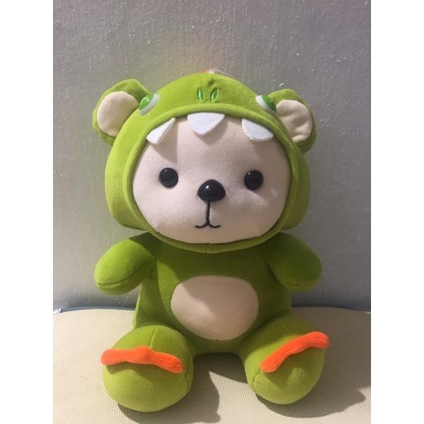 Gấu bông đội mũ cosplay ếch size 25cm