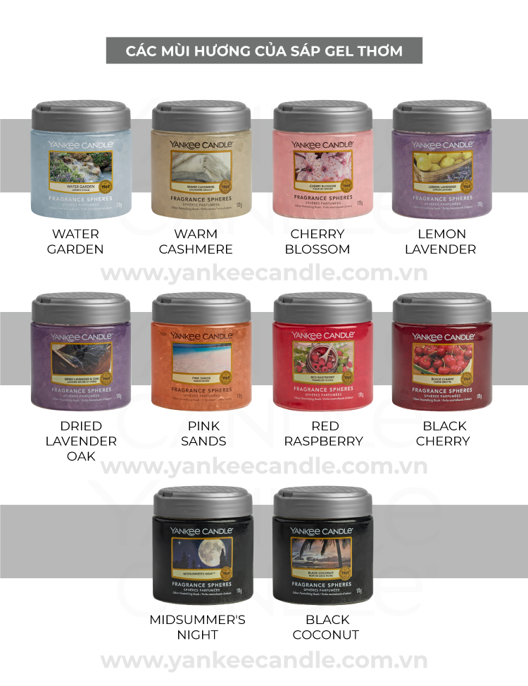 Sáp Gel Thơm Yankee Candle - Black Coconut