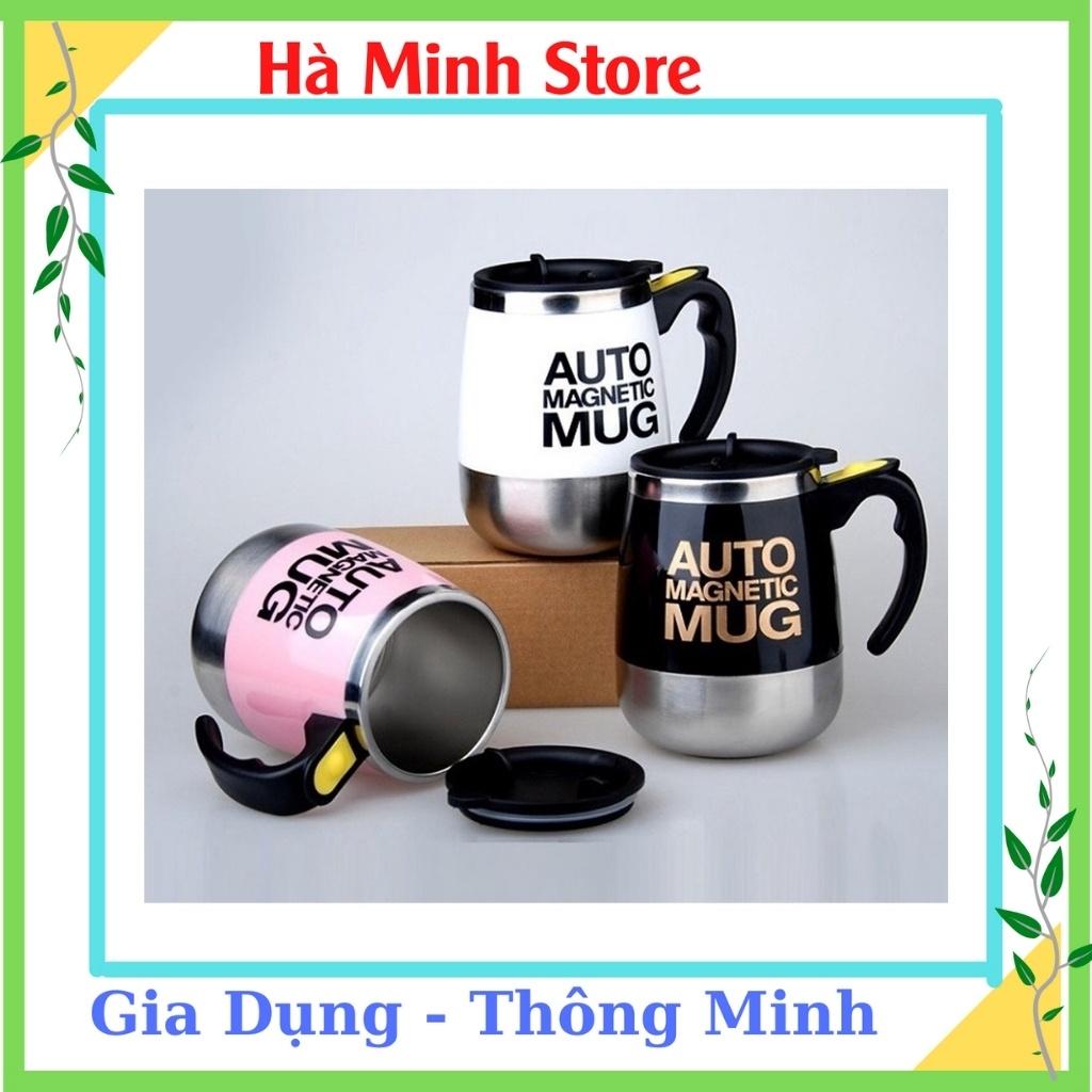 Cốc Cafe Tự Khuấy, Giữ Nhiệt, Giúp Đánh Tan Đường Sữa Các Loại Đồ Uống Tự Động Nhanh Chóng Tiện Lợi - Gia Dụng Hà Minh