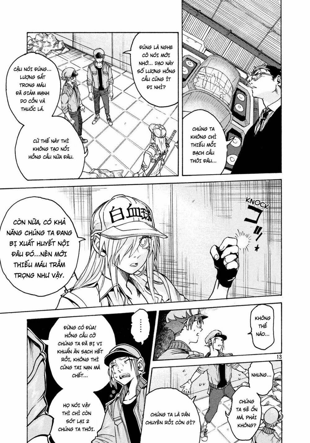 biệt đội tế bào black - hataraku saibou black chapter 6 13