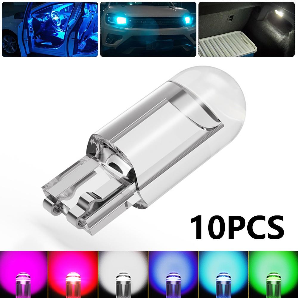 10 Bóng Đèn Led T10 w5w 2825 Cho Xe Hơi