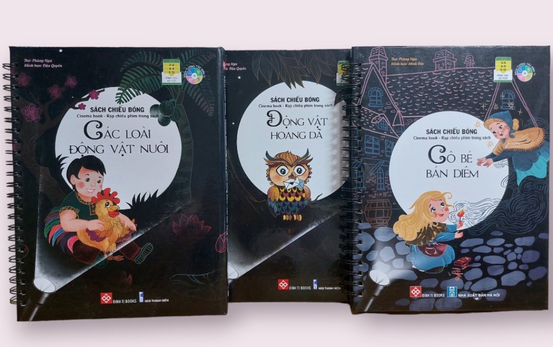 Sách chiếu bóng - Cinema book - Rạp chiếu phim trong sách - Động vật Hoang dã