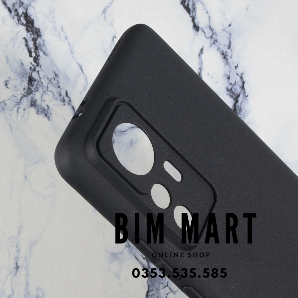 Ốp lưng dành cho Xiaomi 12T/12T Pro/K50 Ultra silicon dẻo màu đen chống sốc cao cấp