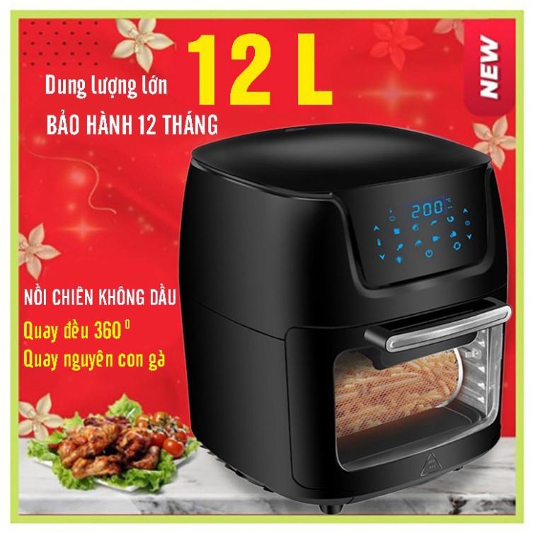 Nồi chiên không dầu Mkmaoke 12L - Bảo hành 12 tháng