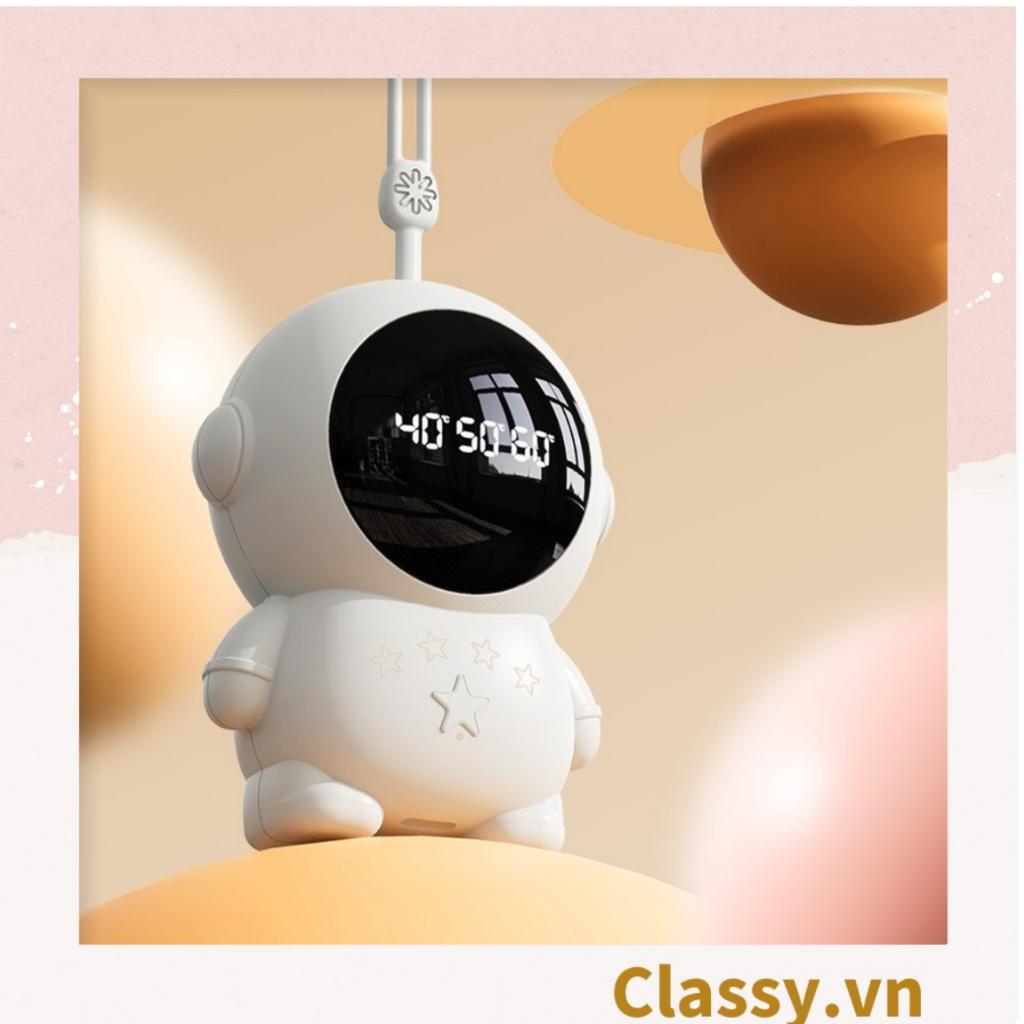 Máy sưởi ấm  Classy mini sạc bằng USB hình phi hành gia nhiều màu sắc PK1359