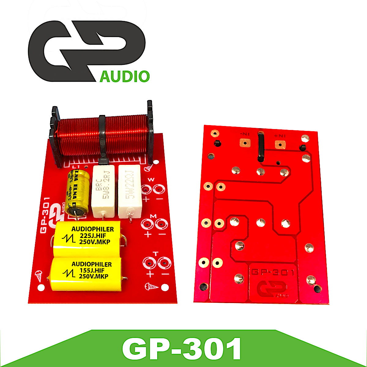 02 Mạch phân tần GP Audio GP-301 cho Loa nghe nhạc, Karaoke, Loa kéo...