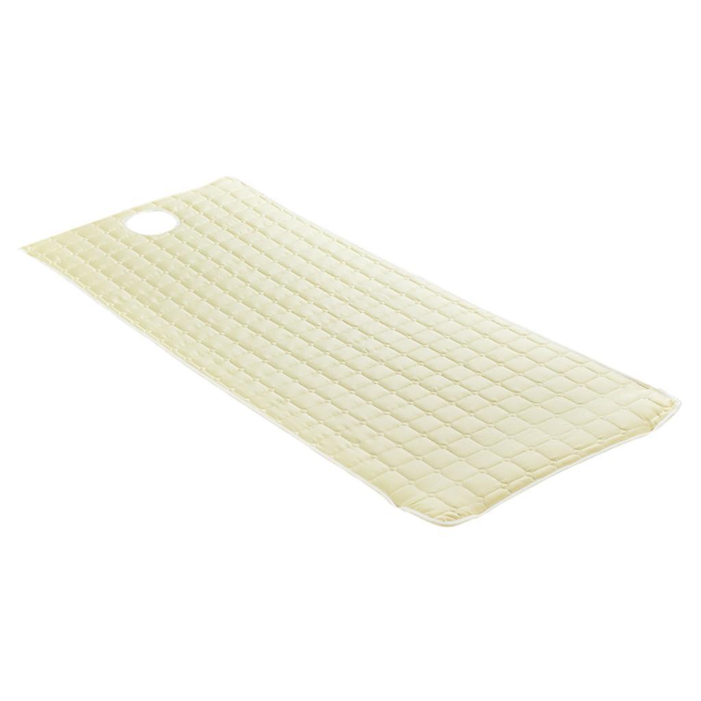 Non-slip Massage Table Sheet Cover with Elastic Band 190x80cm White