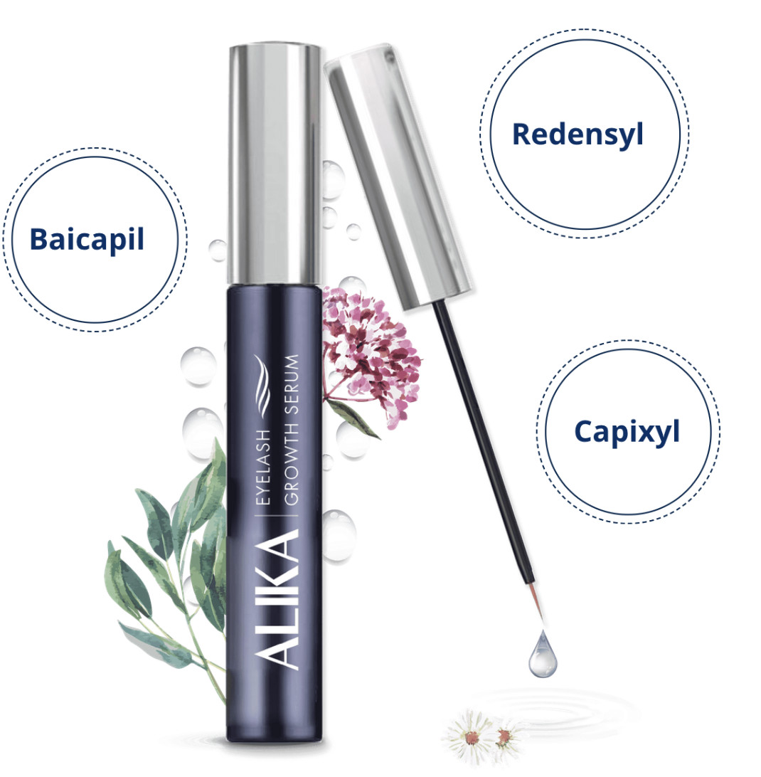 Serum Dưỡng Mi Alika Dưỡng Mi chắc khoẻ , Giúp Mi Dài, Dày Nhanh, An Toàn Cho Mắt - 5ml