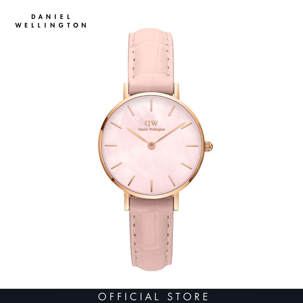 Đồng hồ Nữ Daniel Wellington dây Da - Petite Rouge 28 mm DW00100511