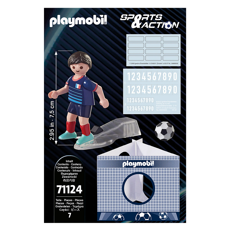 Đồ chơi mô hình Playmobil - Nhân vật Cầu thủ đội tuyển Pháp