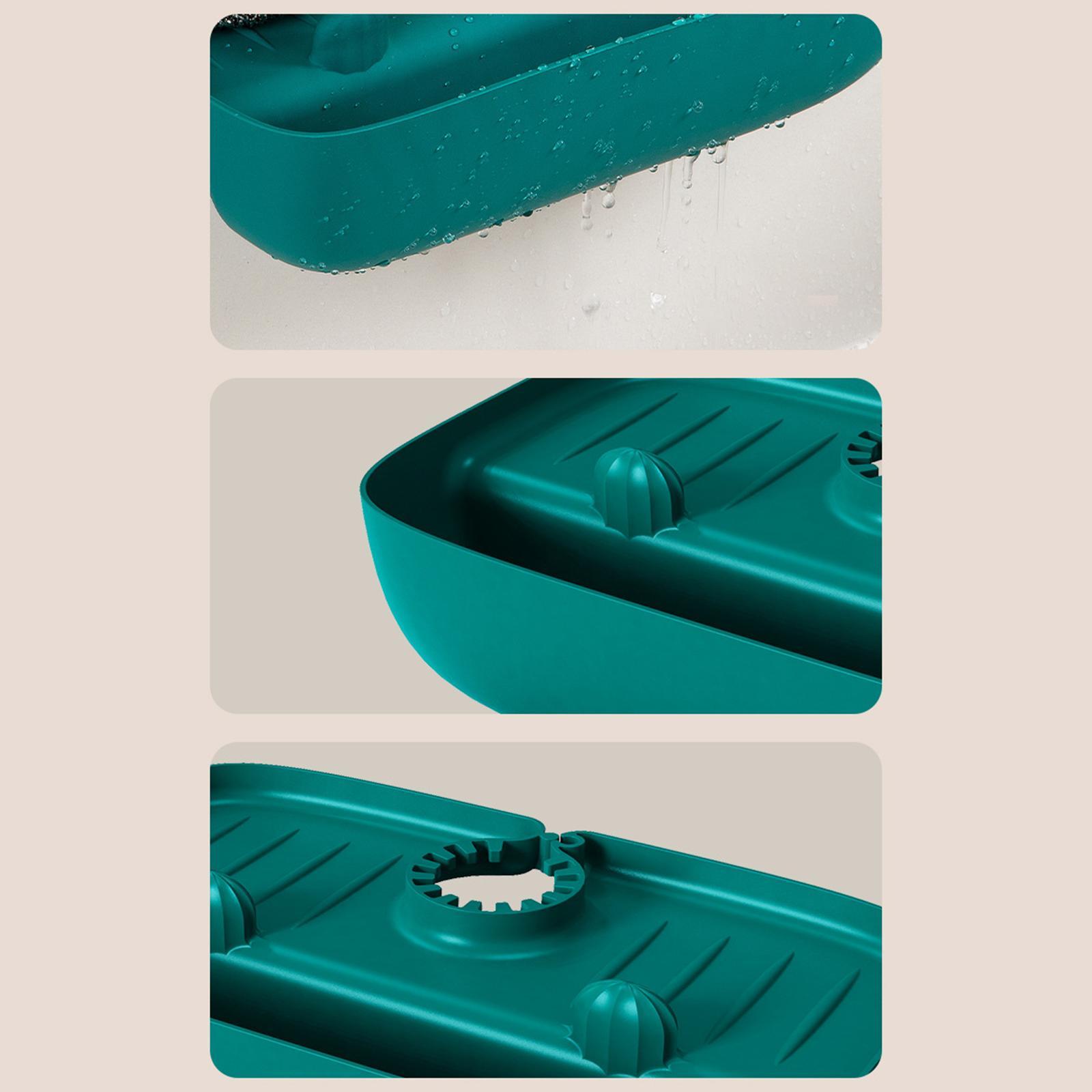 Faucet Rack Organizer Detachable Drainer Strainers for Kitchen Bathroom Soap