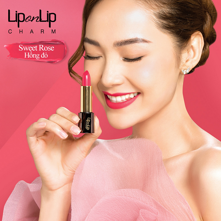 Son Lì Collagen Siêu Mịn Lip On Lip Charm (4g)