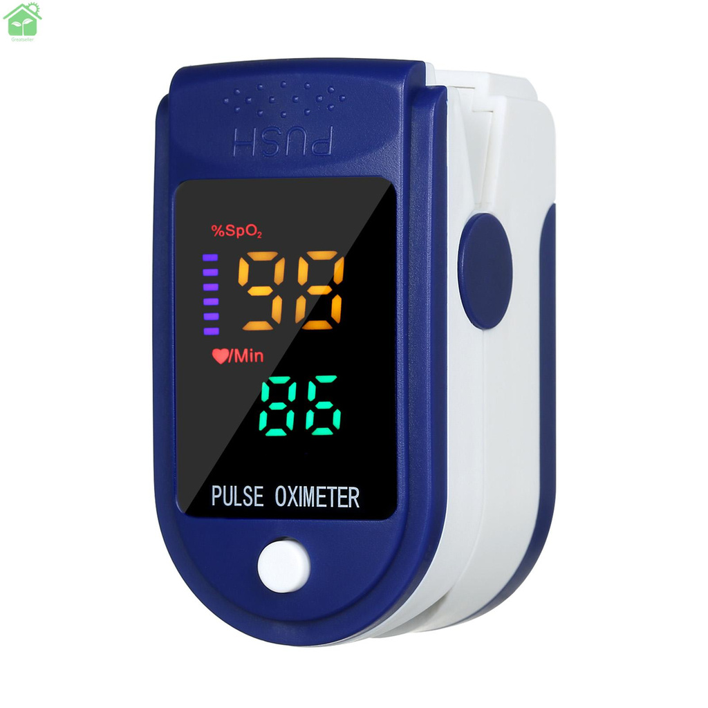 Thiết Bị Kẹp Ngón Tay Thông Màn Hình Màu Tặng Kèm Sẵn 2 pin AAA