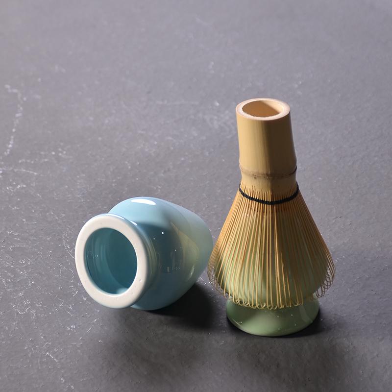 TANGPIN gốm sứ Nhật Bản Matcha bát với tre đánh trà lễ Bộ trà Nhật Bản Bộ drinkware