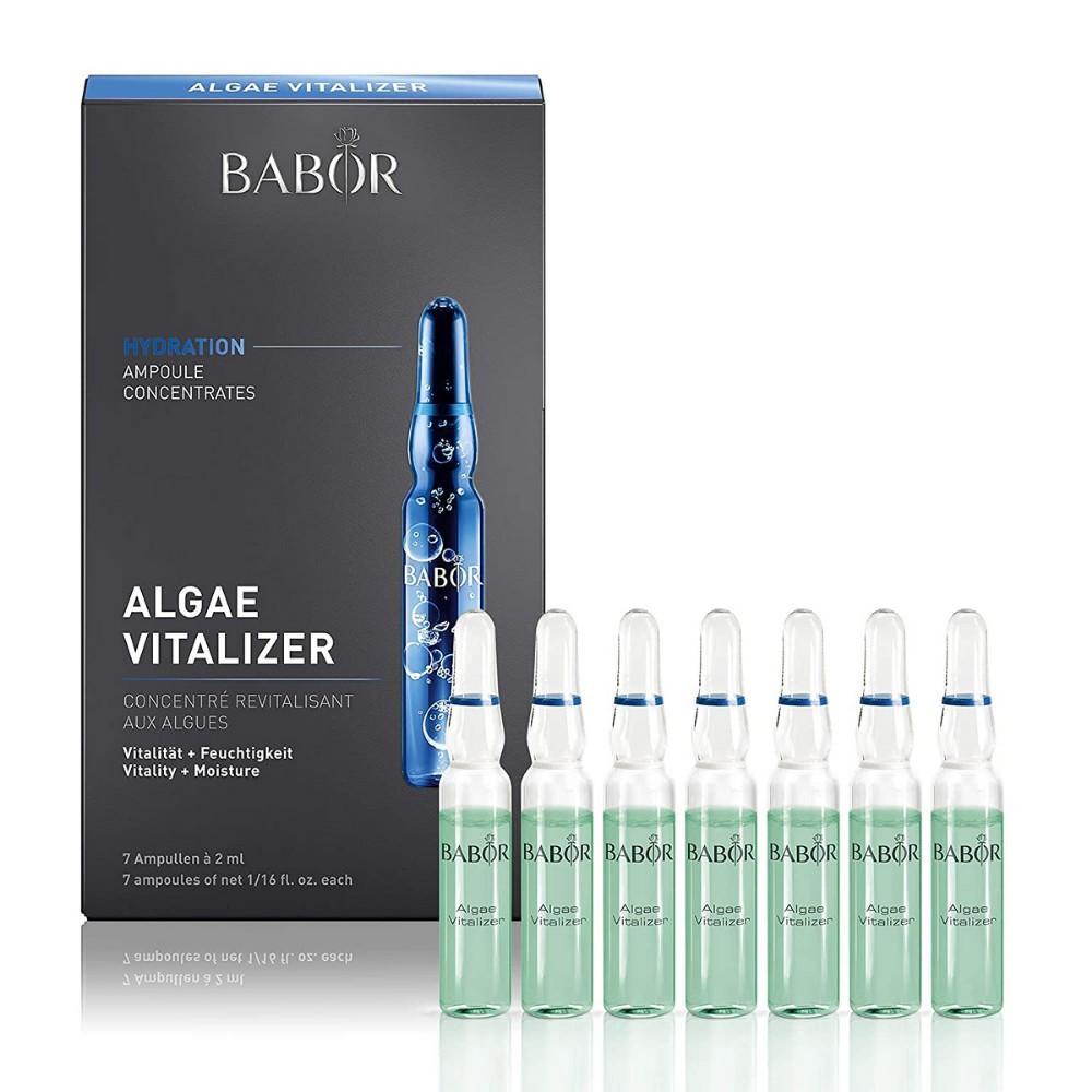 Tinh chất Ampoule cấp ẩm, thải độc tố hỗ trợ làm sáng da Babor Algae Vitalizer - 7 ống x 2 ml