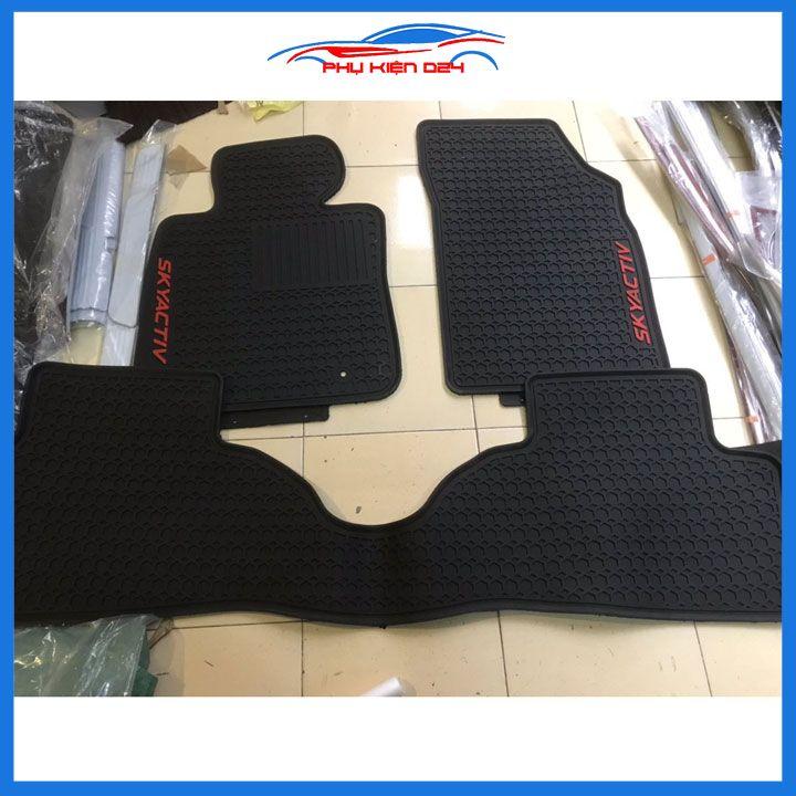 Thảm lót sàn cao su cho xe Mazda CX3 CX-3 2020-2021-2022-2023 chuẩn theo xe chịu lực tốt