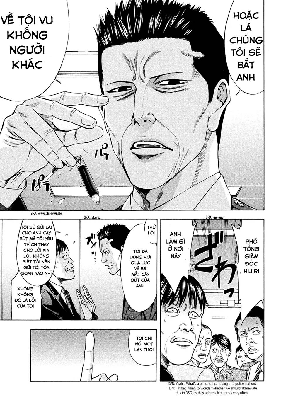 công lý và bóng tối chapter 82 8