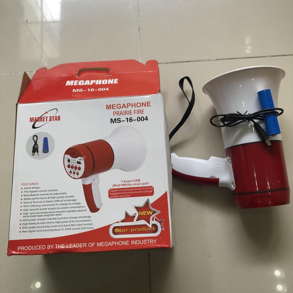 Loa Phóng Thanh Cầm Tay Mini Megaphone Dùng Bán Hàng Đi Phượt Cắm Trại Đi Tour